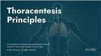 Thoracentesis Principles